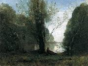 Jean-Baptiste-Camille Corot The Solitude oil
